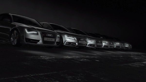 Ingenieure und Designer bei Audi entwickeln heute schon gemeinsam die Kfz-Lichttechnologie der Zukunft (Audi)