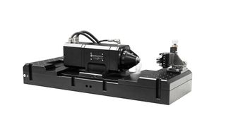 Die Laserturn 160 Gen 2 ist ein integriertes Linear-Rotations-System für die zylindrische Laserbearbeitung in der Medizintechnik ... (Bild: Aerotech)