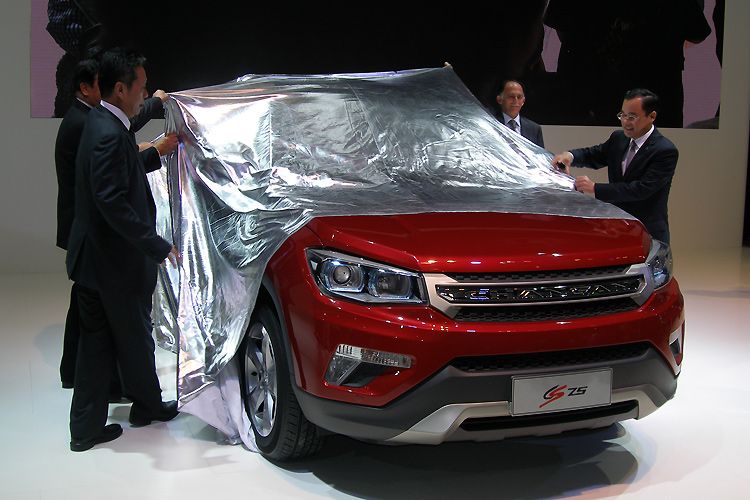 Changan war zum zweiten Mal nach 2011 auf der IAA präsent und enthüllte ... (Foto: Grimm)