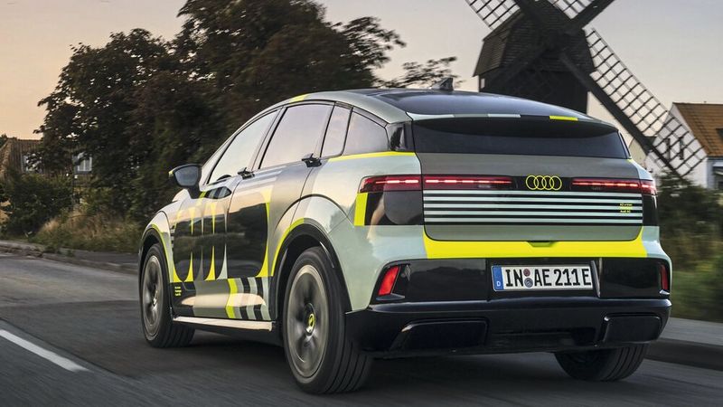 Technisch ist der neue A2 E-Tron eng mit dem VW ID.3 Neo verwandt. (Bild: Audi AG)