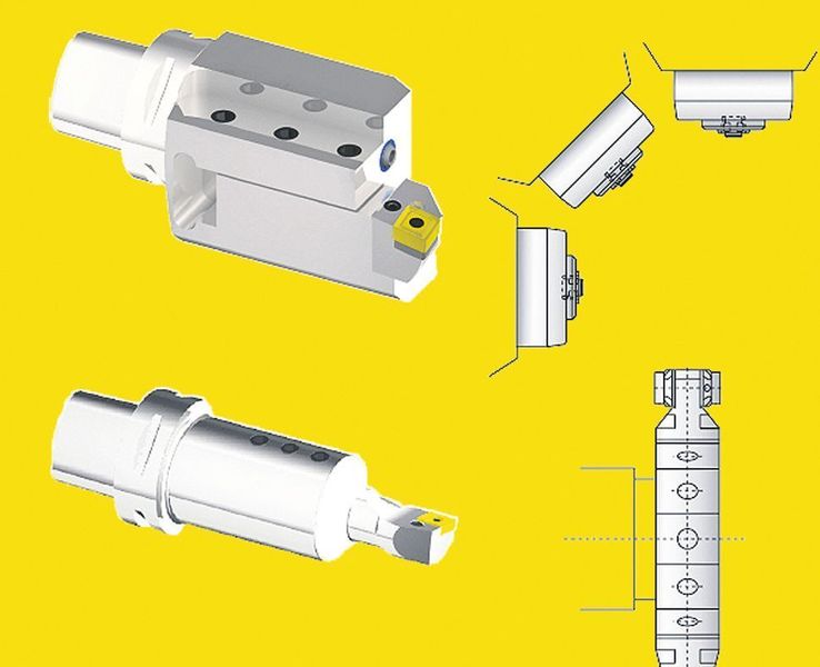 Das neue Werkzeugprogramm PSC Monoblock für rotierende und stehende Werkzeuge. Bild: Swiss Tools (Archiv: Vogel Business Media)