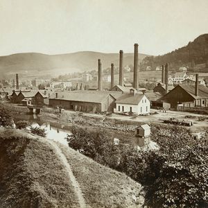 Das Werk Hohenlimburg im Jahr 1880.