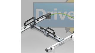 Das Drive-Set M245E ist der erste zweiachsige Drive-Sets-Portalroboter der Tragfähigkeitsklasse 5 kg und der Geschwindigkeitsklasse 5 m/s. (Bild: Systec)