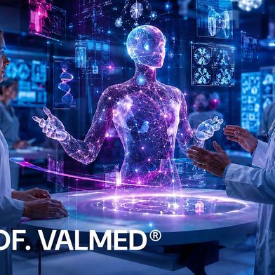 Das zertifizierte KI-Tool Prof. Valmed der Telekom unterstützt Ärzte bei Diagnose und Therapie. (Bild: Deutsche Telekom - generiert mit KI)