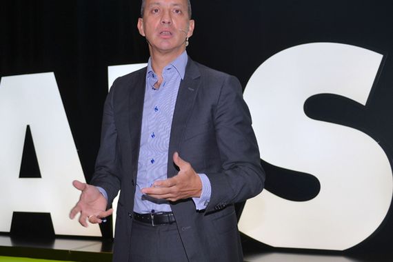 ALSO-CEO Gustavo Möller-Hergt eröffnete das Programm mit seiner Keynote. (IT-BUSINESS)