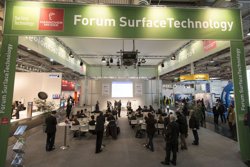 Neue Entwicklungen und Trends in der Oberflächentechnik werden auch 2015 auf der Hannover-Messe vorgestellt. (Bild: Hannover-Messe)