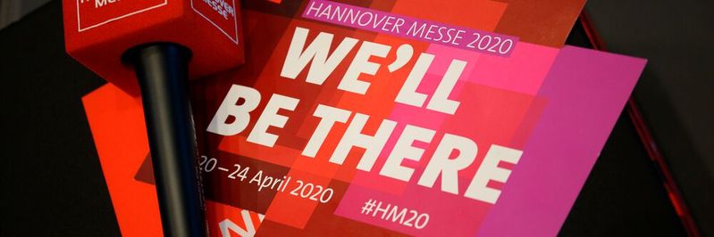 ... wohl eher nicht. Die Hannover Messe 2020 wird verschoben.(Bild:  Deutsche Messe)