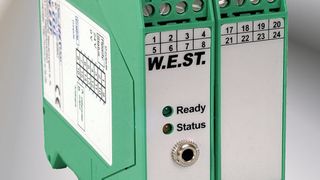 Das Elektronikmodul wurde zur Steuerung von maximal 30 hydraulischen Achsen im Gleichlauf entwickelt.  Bild: W. E. St. Elektronik (Archiv: Vogel Business Media)