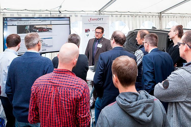 Im Juni kommt die Diagnoseplattform Euro-DFT auf den Markt – und das Interesse an den Vorführungen und Vorträgen zum Thema war groß. (Stefan Bausewein)