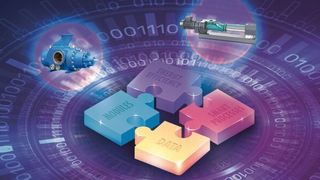 Energieeffizienz, Modulbauweise und Digitalierung bestimmen die Zukunft des Pumpendesigns. (Klaus Union; Netsch; ©klyaksun - stock.adobe.com; [M]Grimm)