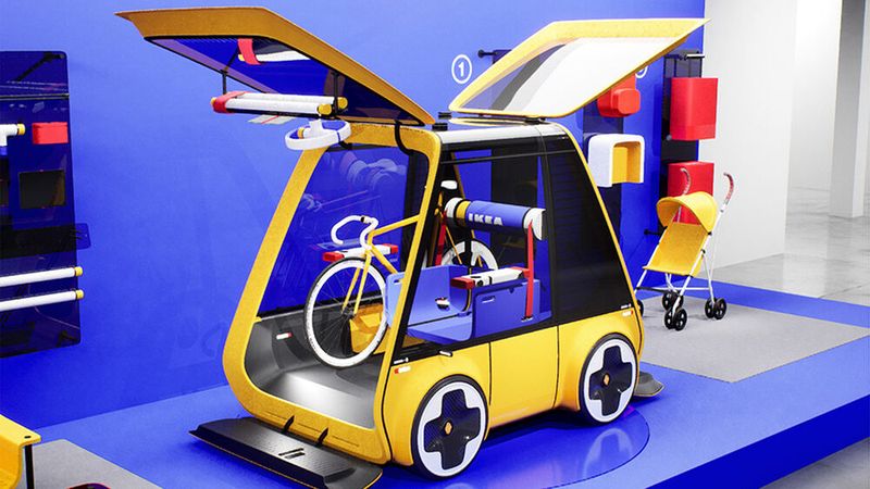 Es klappt mit nach oben, wenn die vorn und hinten gleichermaßen weit aufschwingenden Türen geöffnet werden. (Bild: Ryan Schlotthauer)