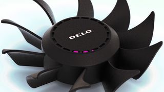 Eine korrekt aufgetragene Wuchtmasse (hier pink eingefärbt) erlaubt natürlich den Einsatz des Lüfterrades bei höheren Drehzahlen, sorgt für einen leiseren Lauf und für eine längere Lebensdauer. (Delo)