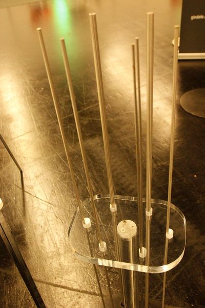 ... Metallstäbe mit einem Loch in der Mitte. (Bild: Breunig – VCG)