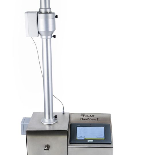 Vollautomatisches Staubungsmessgerät Dust View II(Bild:  Palas)