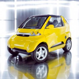Der Smart Eco Speedster nimmt 1993 die Idee des Smart Cabrio vorweg. (Bild:  Daimler)