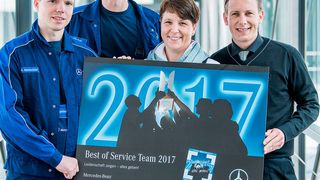 1. Platz Pkw-Segment: Mercedes-Benz Vertriebsdirektion Berlin, Niederlassung Spandau. (Tom Koenig)