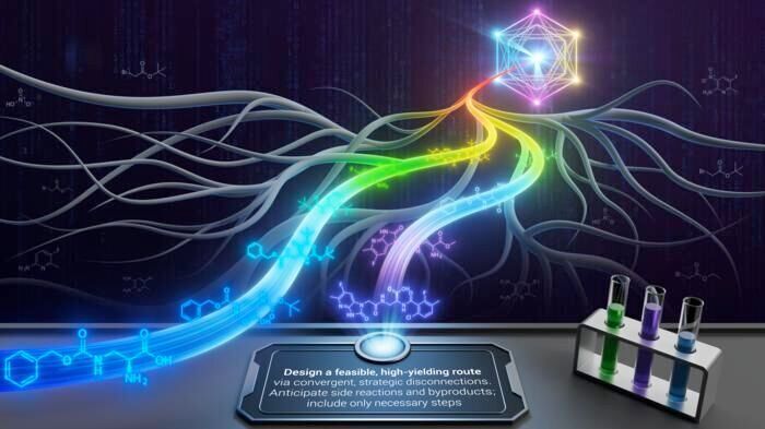 A concept illustration of the development of Synthegy.(Source:  Ella Maru Studio)