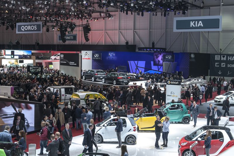 Le salon de l'auto de Genève se déroulera du 6 au 16 mars. (Image: Gerard Chardonnens)