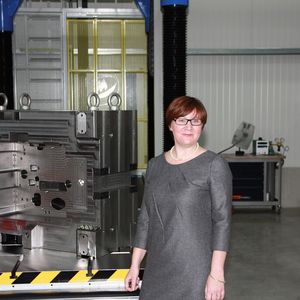 Sabine Kellermann, one of the few women in Europe in charge of a mould shop. She has been leading her family’s Bavarian tool house for nearly a decade.