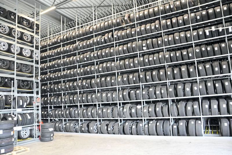 In der „Räder-Suite“ ist Platz für 4.500 Radsätze. (Bild: Wehner / »kfz-betrieb«)