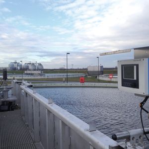 Auf Veränderungen im Rundnachklärbecken kann dank Messtechnik nun schnell und gezielt reagiert werden.