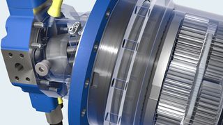 Nach ausgiebiger Erprobungsphase mit Pilotkunden hat Rexroth den Serienstart der Baureihe GFT 8000 mit Off-the-shelf-Verfügbarkeit zum Jahreswechsel mit den beiden Baugrößen GFT 8130 (im Bild) und GFT 8140 begonnen. (Bild: Bosch Rexroth)