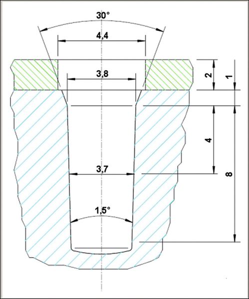 Bild 2: Beispiel für eine Konstruktionsempfehlung im Prognoseprogramm Altra Calc. (Bild: Ejot)