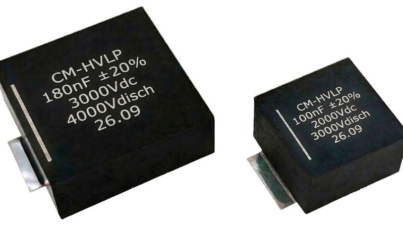 Exxelia’s new CM‑HVLP series delivers low‑profile, high‑voltage reconstituted mica SMD capacitors engineered for pulse and HV filtering applications, qualified to stringent MIL standards for space, defense and aviation.(Source:  Exxelia)