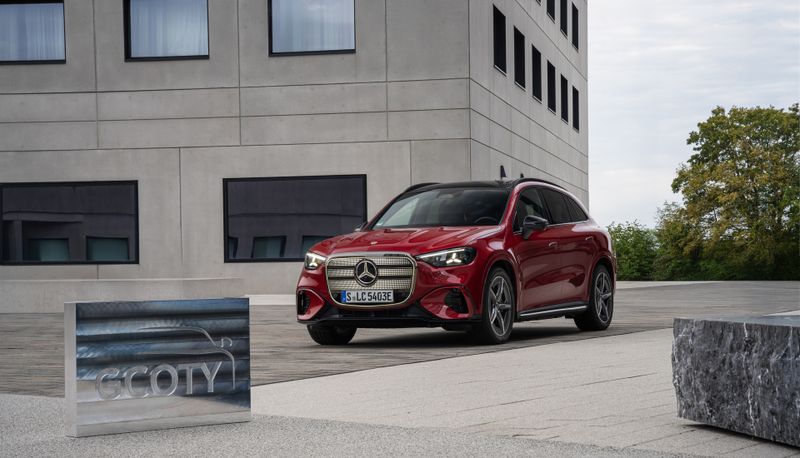 Mercedes-Benz GLC Elektro: Sieger im Segment „Premium“. (Bild: GCOTY)