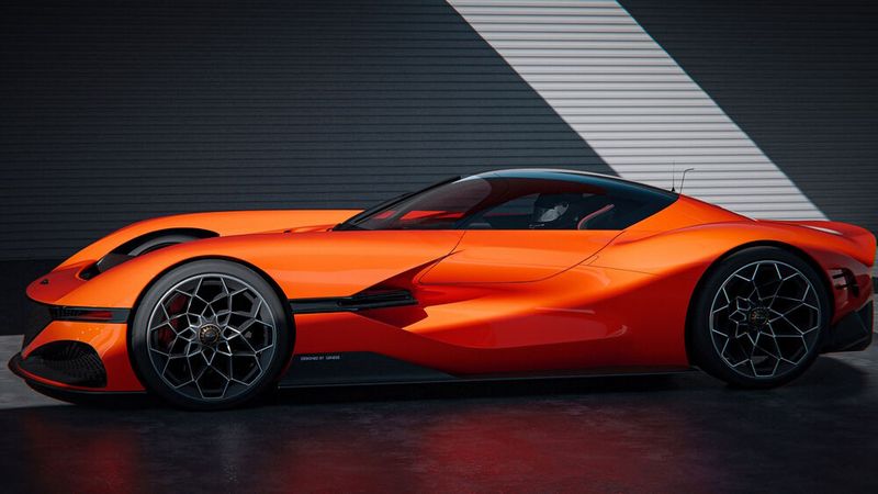 Beim Genesis Gran X handelt es sich um eine Frontmittelmotor-Flunder mit über 1.000 PS. (Bild: Genesis)