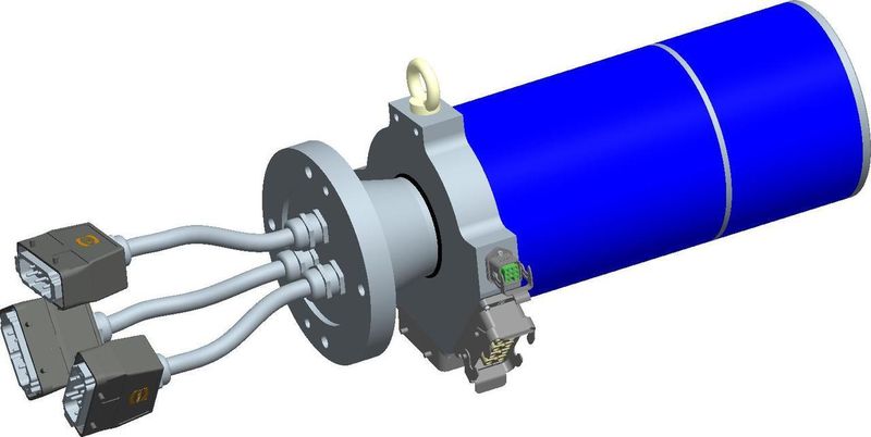 4 Geschützt: Wo immer möglich wird die elektrische Drehdurchführung als komplettes Gerät, mit abgedichtetem Gehäuse geliefert. (Archiv: Vogel Business Media)