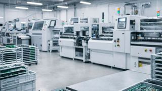 Elektronikfertigung; Ein Symbolbild. (Bild: Dall-E / KI-generiert)