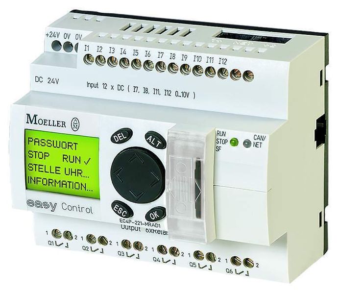 Bild 3: Die Kompaktsteuerung Easycontrol ist nach IEC61131-3 programmierbar. Bilder: Moeller (Archiv: Vogel Business Media)
