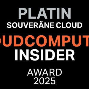 Souveräne Cloud – Platin: IONOSÜber IONOSIONOS ist der führende europäische Digitalisierungs-Partner für KMU. IONOS hat rund 6,4 Millionen Kundinnen und Kunden und ist mit einer weltweit verfügbaren Plattform in 18 Märkten in Europa und Nordamerika aktiv. Mit seinen Web Presence & Productivity-Angeboten agiert das Unternehmen als „One-Stop-Shop“ für alle Digitalisierungs-Bedürfnisse von Domains und Webhosting über moderne Website-Builder mit KI und E-Commerce bis zu Online-Marketing-Tools. Darüber hinaus bietet IONOS Cloud-Lösungen für Firmen, die im Zuge der Weiterentwicklung ihres Geschäfts in die Cloud wechseln möchten.Mehr Infos unter cloud.ionos.de(Bild:  Vogel IT-Medien)