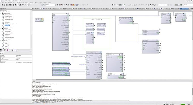 Für die Erstellung der objektorientiert programmierten, modular aufgebauten Software nutzt SBI die Sigmatek-Entwicklungsumgebung Lasal. (Bild: Sigmatek)