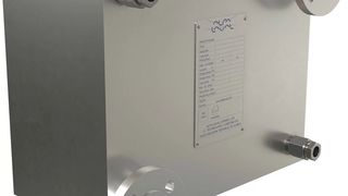 So sieht der kompakte Wärmetauscher namens Hybloc von Alfa Laval aus. Es gibt ihn in vier Modellen, für alle gängigen Tanksysteme, heißt es weiter. (Bild: Alfa Laval)