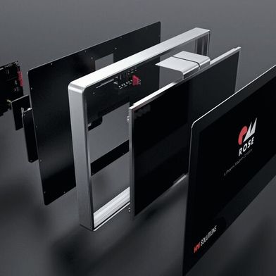 The panel PCs from Rose are modularly manufactured and can therefore be precisely tailored to the requirements of the respective application. (Image: ©Rose Systemtechnik GmbH)