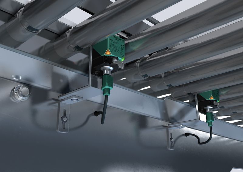 Reduktionsfaktor-1-Sensoren in der Fördertechnik erkennen jedes Objekt – egal aus welchem Metall mit demselben Abstand. (Archiv: Vogel Business Media)