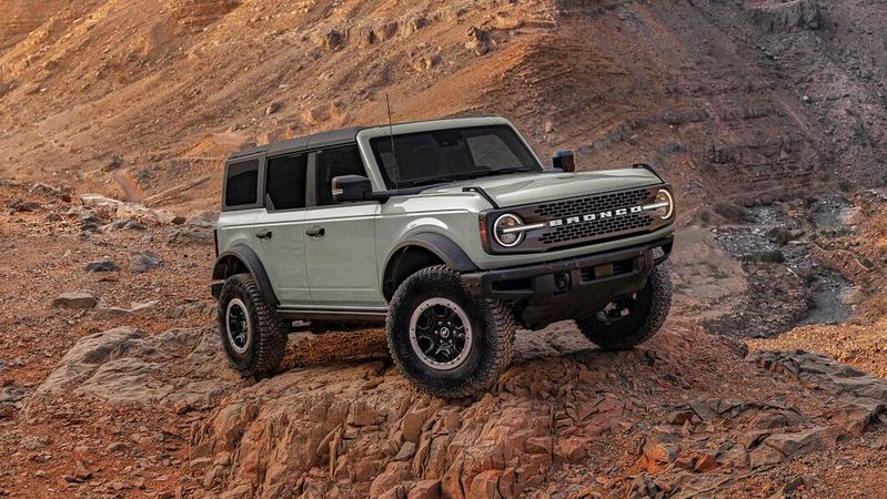 Der Marktstart des Bronco ist voraussichtlich im Frühjahr.(Bild:  Ford)