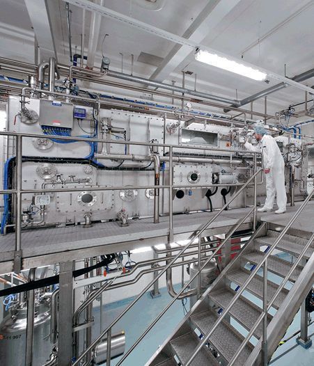 BHS-Sonthofen installierte bei einem internationalen Gesundheitsunternehmen einen kontinuierlich arbeitenden Taktbandfilter BF für die Extraktion von Phospholipiden. (AVA)