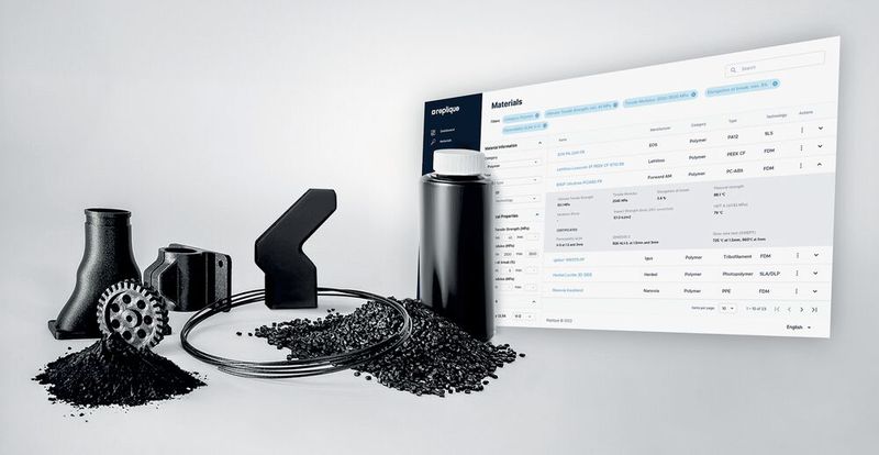 Die Materialdatenbank von Replique beschleunigt die Materialauswahl und gewährt Kunden und Dienstleistern gleichermaßen Zugang zu gesammeltem Materialwissen und -ressourcen. (Bild: Replique)
