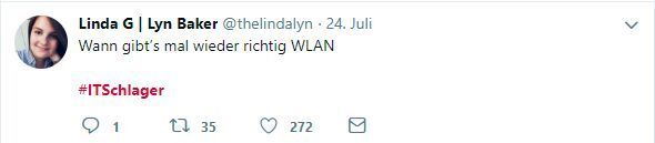 Home is where WLAN is, richtig? (Twitter)