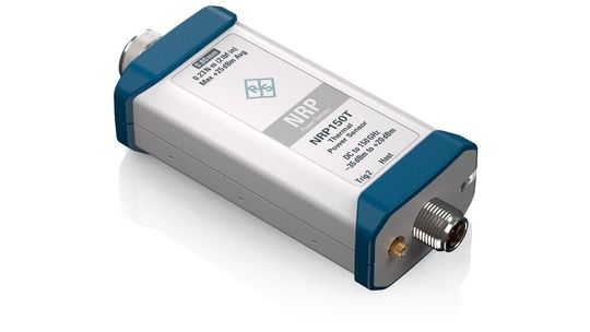 Der R&S NRP150T ist der weltweit erste HF-Leistungsmesskopf, der den neuen 0,80-mm-Koaxialstecker bis 150 GHz nutzt.(Bild:  Rohde & Schwarz)