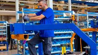 In addition to the paint shop, Cronetwork's fine planning also optimizes assembly. (Image:Göweil.)