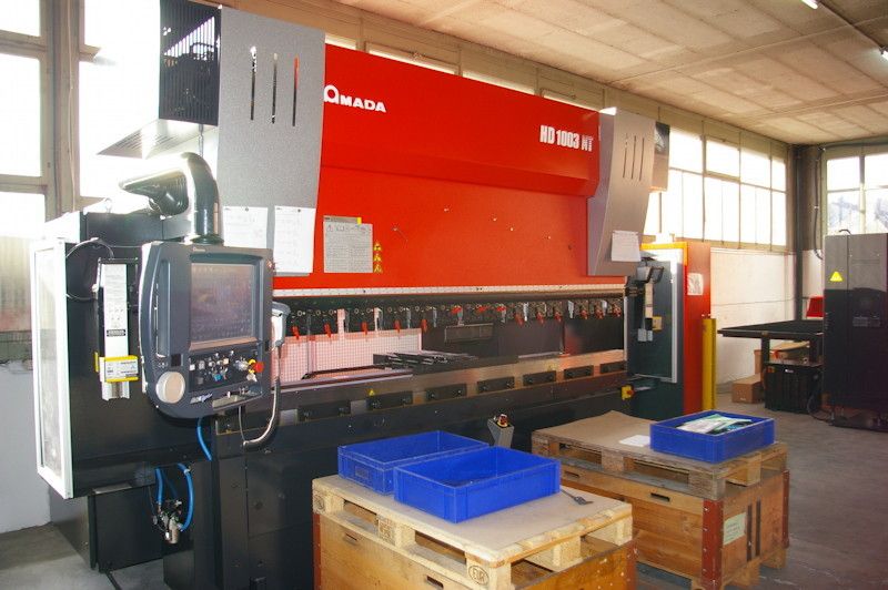 Dernier investissement de machines chez Valentine, la plieuse HD 1003NT. (Image: MSM / JR Gonthier)