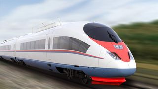 Designstudie des Velaro Russland  Bild: Siemens (Archiv: Vogel Business Media)