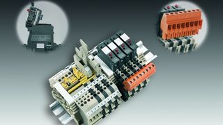 Die WMF-Reihenklemmen ermöglichen ein einfaches sowie präzises Rangieren und Verteilen in prozesstechnischen Anlagen und der Energieerzeugung Bild: Weidmüller (Archiv: Vogel Business Media)