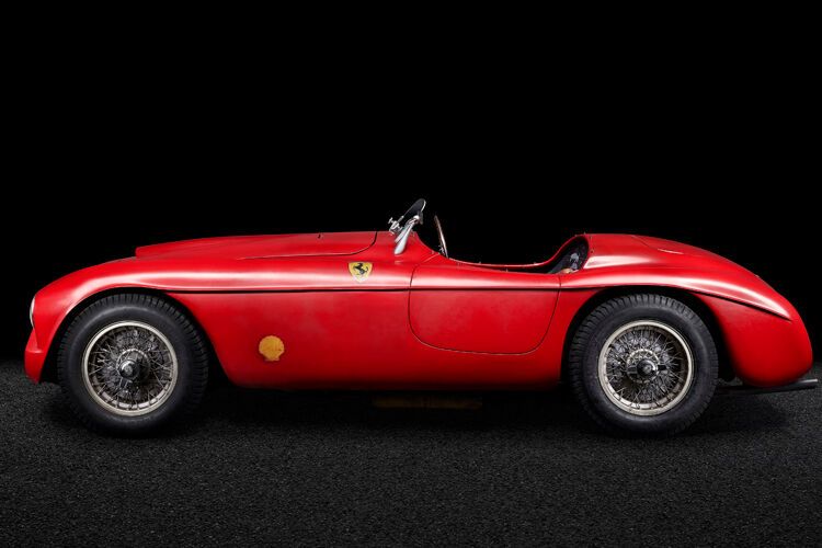 Ferrari 166 MM Barchetta, 1953 (Bild: Museum Kunstpalast Düsseldorf)
