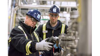 Salzkavernen ermöglichen die großmaßstäbige, langfristige Speicherung sauberer Energie in Form von Wasserstoff oder Druckluft. (Bild: J-M BYL / Solvay)