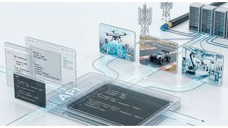 Programmierbare Netze in der Praxis: Über APIs und Code-Schnittstellen steuern Anwendungen die physische Infrastruktur direkt von der Priorisierung für Drohnenflüge bis zur Latenz für Industrieroboter. (Bild: KI-generiert)